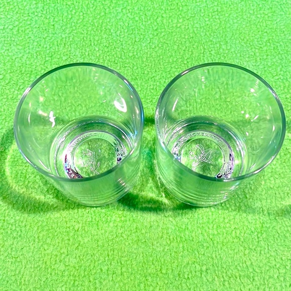 (2) Crown Royal Commemorating 75 Years Whiskey Rocks Glasses EXC - Picture 5 of 7